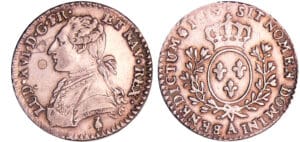Louis XVI (1774-1792) - 1/10 d'écu aux branches d’olivier - 1789 A (Paris)