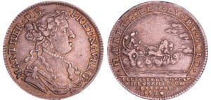 Marie Thérèse d'Autriche - Reine (1660-1683) - Jeton - 1674