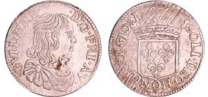 Principauté d'Orange - Guillaume-Henri de Nassau - 1/12 d'écu 1661 (Orange)