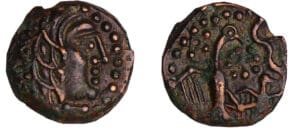 Carnutes - Bronze aux oiseaux et au serpent (52 av. J.-C.)