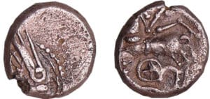 Lingons - Denier aux croisettes (80-50 av. J.-C.)