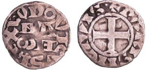 Louis VII (1137-1180) - Denier de Paris - 1er type