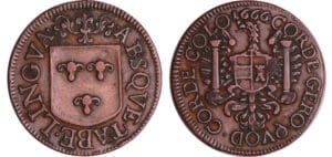 Bourgogne - Jeton des officiels - Claude Belin 1666