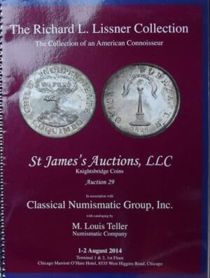 The Richard L. Lissner Collection, , auction 29, 1-2 August 2014