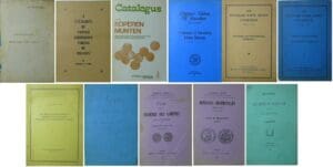 Lot de 11 notes, études et autres petits ouvrages