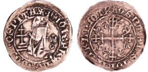 France - Ordre de Saint-Jean à Rhodes - Juan Fernandez de Heredia - Gigliato