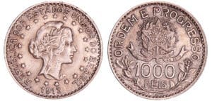 Brésil - 1000 reis 1913