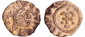 Mérovingien - Triens, probablement de Lieusaint Mérovingien - Triens, probablement de Lieusaint