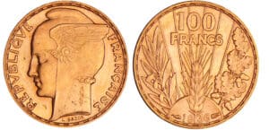 Troisième république (1871-1940) - 100 francs Bazor 1936