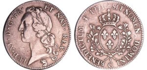 Louis XV (1715-1774) - Ecu au bandeau - 1771 C (Caen)