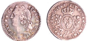 Louis XV (1715-1774) - 1/20 d'écu au bandeau - 1769 AA (Metz)