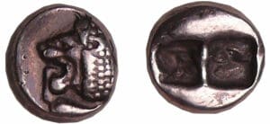 Mysie - Kyzikos - Trihémiobole (450-400 av. J.-C.)