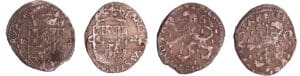 Franche-Comté - Philippe IV - Lot de 2 Carolus au lion 1622