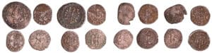 Franche-Comté - Lot de 8 monnaies du monnayage de Besançon
