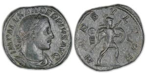Alexandre Sévère - Sesterce (232, Rome)  Mars