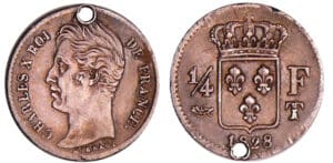 France - Charles X (1824-1830) - 1/2 franc 1828 T (Nantes)