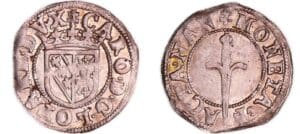 France - Lorraine - Duché de Lorraine - Charles III - Double denier (Nancy)
