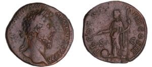Marc Aurèle - Sesterce - (166, Rome) - La Providence