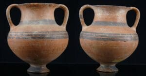 Chypre - Canthar en terre cuite - 400 / 200 av. J.-C.