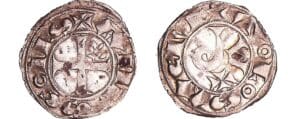 France - Languedoc - Toulouse - Alphonse de France - Denier France - Languedoc - Toulouse - Alphonse de France - Denier