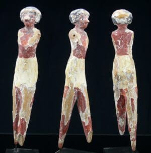 Egypte - Moyen empire - Pilote de barque en bois - 1994 / 1650 av. J.-C. (12ème-14ème dynastie)