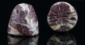 Proche Orient - Cachet en marbre - 1000 / 800 av. J.-C.