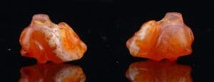 Romain - Pendentif en cornaline (souris) - 100 / 200 ap. J.-C.