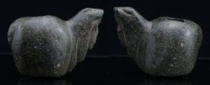 Précolombien - Pérou - Inca - Vase votif "canopa" en pierre - 1400 / 1500 ap. J.-C.