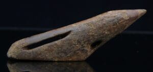 Alaska - Inuit - Période Thullé - Pointe ou harpon en bois de renne - 1300 / 1700 ap. J.-C.