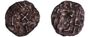 Grande-Bretagne - Denier mérovingien à identifier
