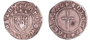 France - Lorraine - Duché de Lorraine - Charles III - Double denier (Nancy)
