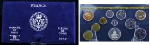 France - Boitier Fleur de Coin 1982