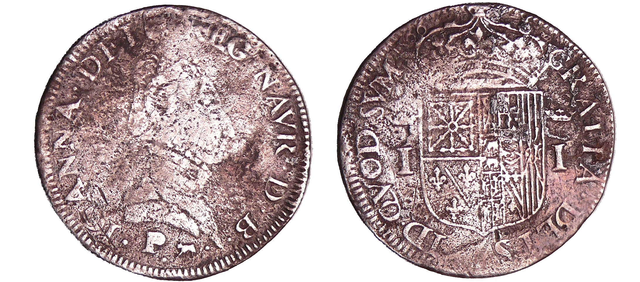 France - Navarre - Jeanne d'Albret - Teston 1566 (Pau) France - Navarre - Jeanne d'Albret - Teston 1566 (Pau)