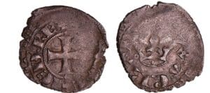 France - Aquitaine - Edouard III - Gros à la couronne France - Aquitaine - Edouard III - Gros à la couronne