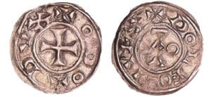 France - Châteauroux - Comté de Déols - Eude l'Ancien - Denier France - Châteauroux - Comté de Déols - Eude l'Ancien - Denier