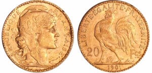 France - Troisième république (1871-1940) - 20 francs Marianne 1901 A (Paris) France - Troisième république (1871-1940) - 20 francs Marianne 1901 A (Paris)