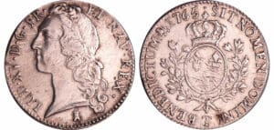 France - Louis XV (1715-1774) - Ecu au bandeau - 1765 T (Nantes) France - Louis XV (1715-1774) - Ecu au bandeau - 1765 T (Nantes)