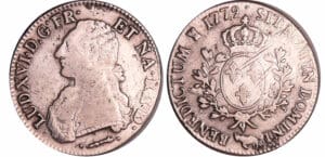 France - Louis XVI (1774-1792) - Ecu de Béarn aux branches d’olivier - 1779 (Pau) France - Louis XVI (1774-1792) - Ecu de Béarn aux branches d’olivier - 1779 (Pau)