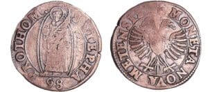 France - Les trois évêchés - Metz - Teston 1598