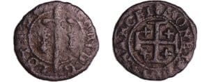 France - Lorraine - Duché de Lorraine - Henri II - Demi-denier (Nancy)
