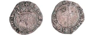 France - Lorraine - Duché de Lorraine - François 1er - Demi-Gros (Nancy)