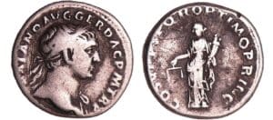 Trajan - Denier (108, Rome) - L'Equité