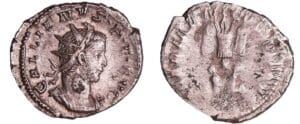 Gallien - Antoninien (257-258, Cologne) - Trophée