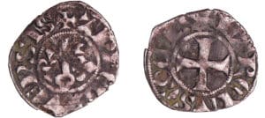 France - Comté d'Anjou - Charles de Valois - Obole