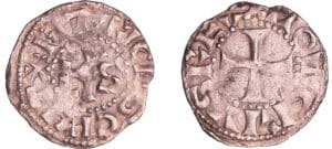 France - Bérri - Vicomté de Bourges - Denier au nom de Lothaire (970-1101) France - Bérri - Vicomté de Bourges - Denier au nom de Lothaire (970-1101)