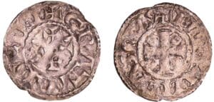 France - Limousin - Vicomté de Limoges - Denier au nom de Eudes (1020-1100) France - Limousin - Vicomté de Limoges - Denier au nom de Eudes (1020-1100)