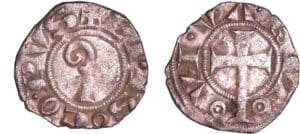France - Languedoc - Evêché de Viviers - Obole (1260-1280) France - Languedoc - Evêché de Viviers - Obole (1260-1280)