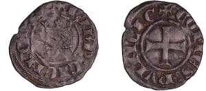 France - Provence - Charles 1er d'Anjou roi de Jérusalem - Obole France - Provence - Charles 1er d'Anjou roi de Jérusalem - Obole