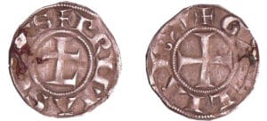 France - Lyonnais - Archevêché de Lyon - Denier (1200-1260) France - Lyonnais - Archevêché de Lyon - Denier (1200-1260)