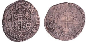 France - Savoie - Emmanuel Philibert - Sol du 2ème type - 1575 * (Chambery) France - Savoie - Emmanuel Philibert - Sol du 2ème type - 1575 * (Chambery)